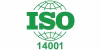 ISO 14001 Certification icon for environmentally responsible manufacturing of entrance mats.