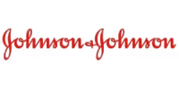 Hygienic medical-grade logo mat for Johnson & Johnson facilities.